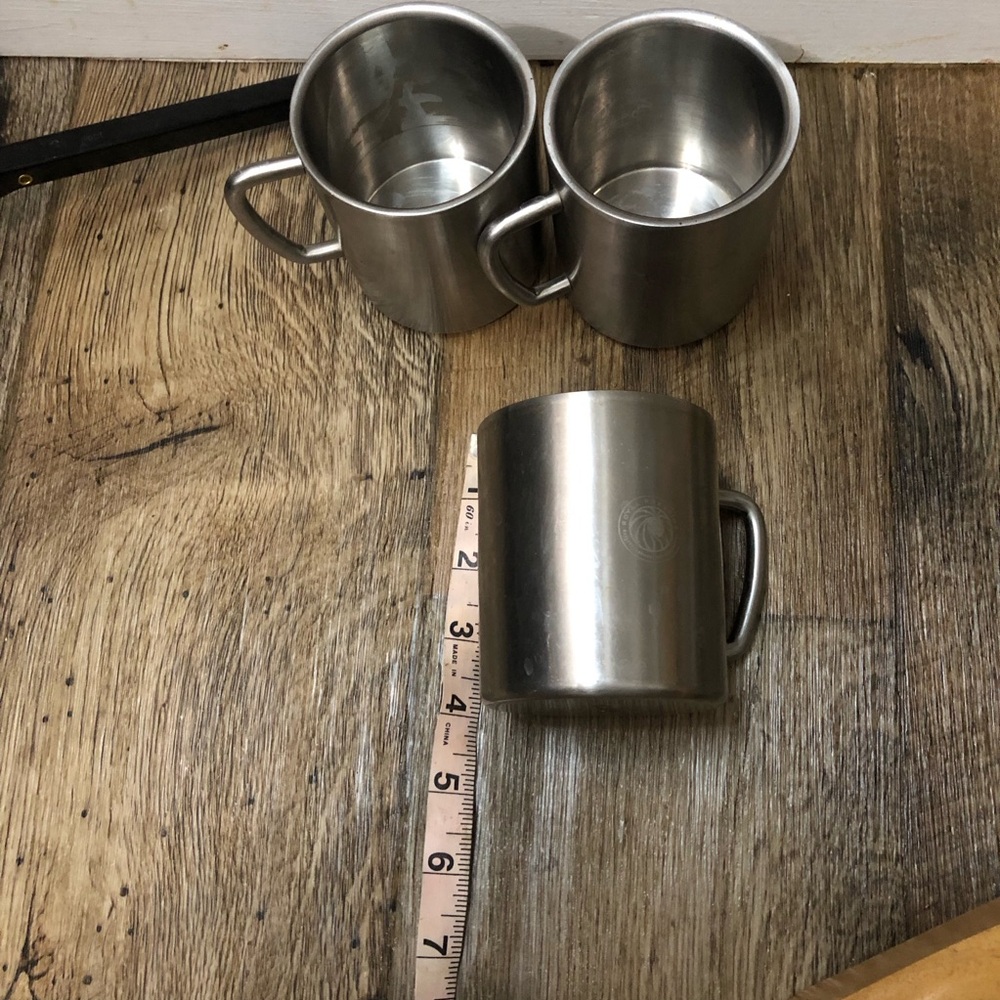 Stainless Steel Mugs Set ROYAL PRESTIGE Set 3